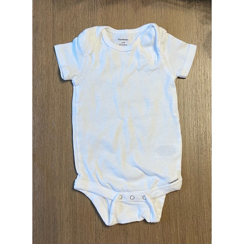 3 Mixed Brand Onsies, 3/6 Month - Picture 4 of 4